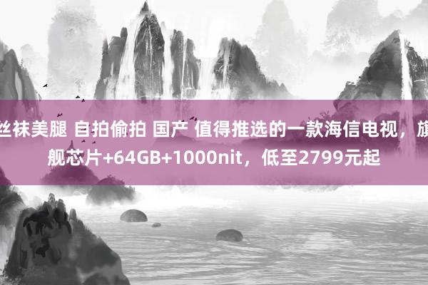 丝袜美腿 自拍偷拍 国产 值得推选的一款海信电视，旗舰芯片+64GB+1000nit，低至2799元起