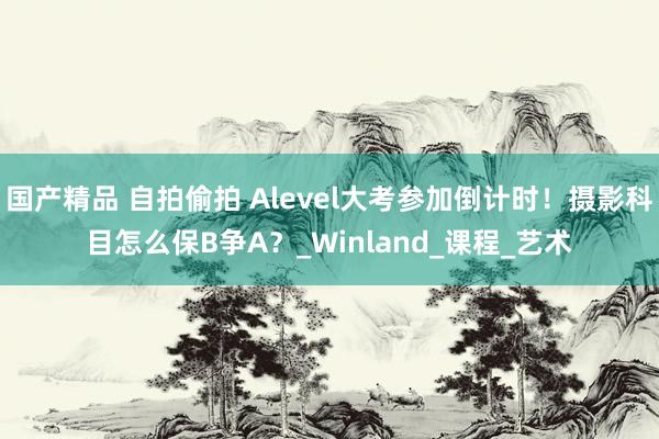 国产精品 自拍偷拍 Alevel大考参加倒计时！摄影科目怎么保B争A？_Winland_课程_艺术