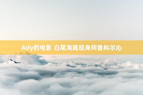Ady的电影 白尾海雕现身阿鲁科尔沁
