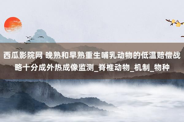 西瓜影院网 晚熟和早熟重生哺乳动物的低温赔偿战略十分成外热成像监测_脊椎动物_机制_物种